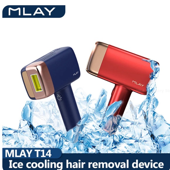 MLAY T14 Home Use IPL Laser Epilator/Replaceable Head,Unisex, BLUE/ PINK/ MAROON - Picture 2 of 16